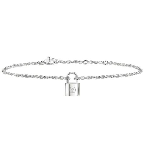 louis vuitton silver lockit armband|lockit silver bracelet.